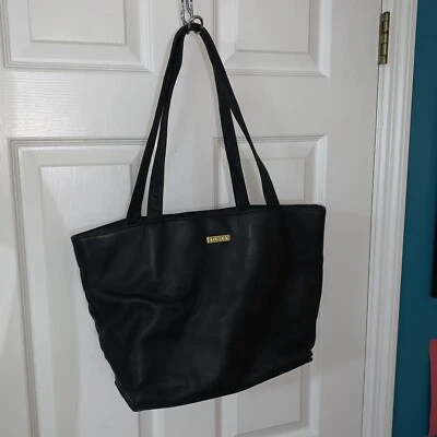 DKNY Hand Bag Large Soft Black Leather- 16x11” With Wallet - Image 1 of 4