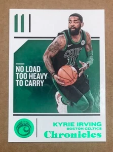 2018-19 Panini Chronicles Basketball Kyrie Irving Green Parallel Base Card #65! - Picture 1 of 2