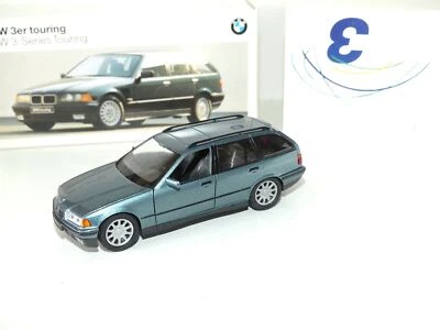 BMW SERIE 3 328 i E36 TOURING Bleu SCHUCO 1:43 - Photo 1/2