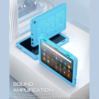 For Amazon Fire HD 8 /HD 8 Plus 2022 Tablet Case Washable Silicone Cover Blue - Image 1 of 4