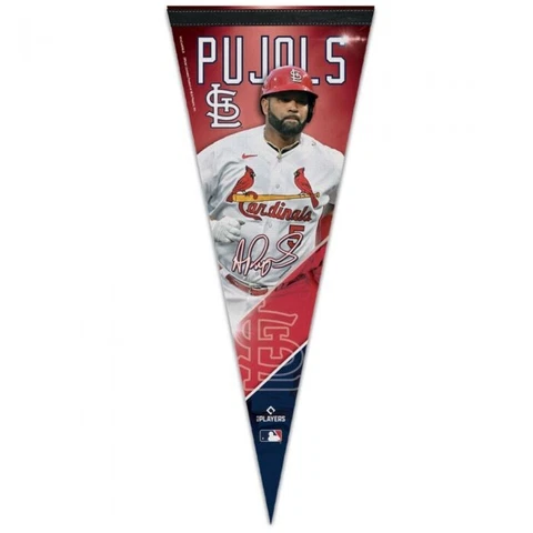 ALBERT PUJOLS ST. LOUIS CARDINALS PREMIUM QUALITY PENNANT 12"X30" MLB LICENSED Cover