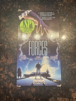 Media Entertainment  Dark Forces VHS Full Flap Horror Rare VHS Cult - Image 1 of 4