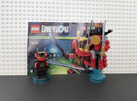 Lego Dimensions Ninjago Nya Samurai Fun Pack 71216 Complete Samurai Mech