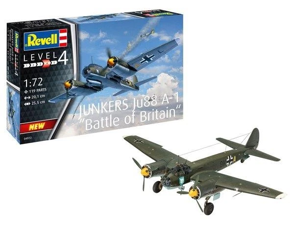 Revell - 1/72 Junkers Ju88 A-1 "battle of Britain"