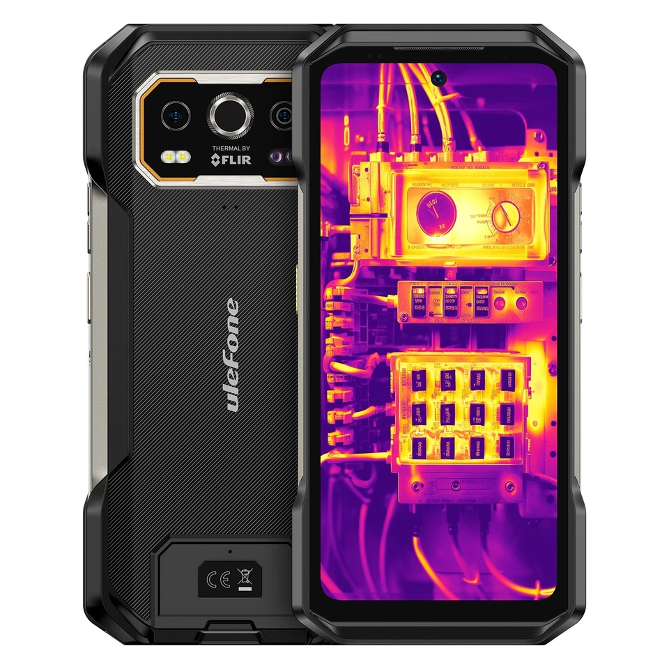 Ulefone Armor 27T Pro 24/256GB Rugged Phone 10600mAh Nachtsicht Wärmebildkamera - Bild 1 von 4
