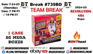 MEMPHIS GRIZZLIES 2024-25 Panini NBA Revolution Mega CASE 20 BOX Break #739BD - Imagen 1 de 1