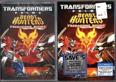 NEW TRANSFORMERS Prime Beast Hunters Predacons Rising SLIPCOVER DVD SHOUT 2013 - Image 1 of 4
