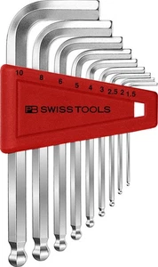 PB Swiss Tools PB Swiss Tools Ball Head Hexagonal Wrench Set 212H-10CN - Picture 1 of 7