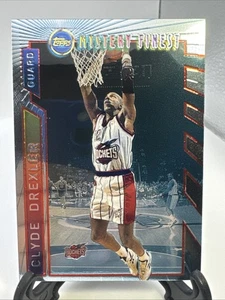 1996-97 Topps Mystery Finest #M13 Clyde Drexler ROCKETS - Foto 1 di 6