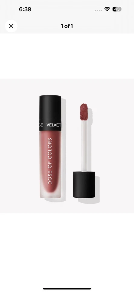 Dose of Colors Velvet Mousse Lipsticks (Peaking) - Image 1 of 4
