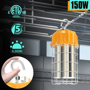 150Watt LED Temporary Work Light 22500LM Hanging Portable Construction Light ETL - Picture 1 of 11