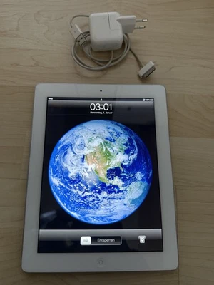 APPLE IPAD 3. GENERATION RETINA DISPLAY 32GB WEIß *guter Zustand* - Bild 1 von 4