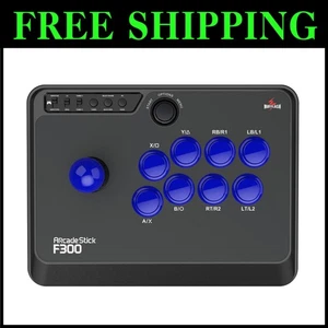 Sanwa Denshi Arcade Fight Stick Joystick - Xbox Series X PS4 - Picture 1 of 10