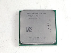 Lot of 2 AMD AD540BOKA23HJ A6-5400B 3.6 GHz Socket FM2 Desktop CPU Processor - Picture 1 of 6