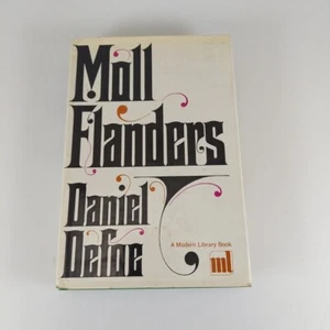 Moll Flanders by Daniel Defoe Modern Library #122 HCDJ 1967 Printing - Picture 1 of 15