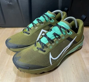 New Nike Kiger 9 Trail Running Olive Flak/Spring Green DR2693-300 Men’s Size 8 - Picture 1 of 14