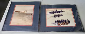 SR-71 Blackbird Jet Aircraft Contractor Original Photograph Lot Air Refuel Pilot - Picture 1 of 15