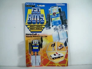 K25i0065 Hans-Cuff sin usar, en caja, como nuevo en tarjeta sellada Gobots 1983 vintage Tonka original - Imagen 1 de 14