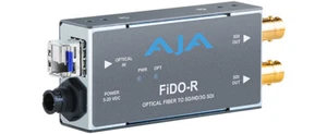 Receptor AJA FIDO-R monomodo de fibra LC a 3G-SDI de 1 canal - Imagen 1 de 1