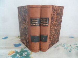 Oeuvres complètes de Tacite - 2 volumes Garnier 1862 - 1863