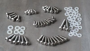 BMW R 1100 S V2A set viti acciaio inox motore cambio carena super ottica - Foto 1 di 9
