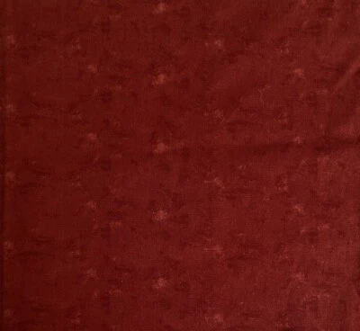 Christmas X-citement Sandy Gervais Burgundy Red Moda Cotton Quilting Fabric - Image 1 of 4
