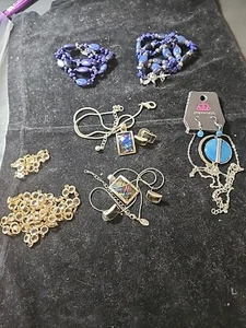 Costume Mix jewelry Lia Sofia, paparazzi,  lot 11 pieces All Wearable  (773) - Picture 1 of 8