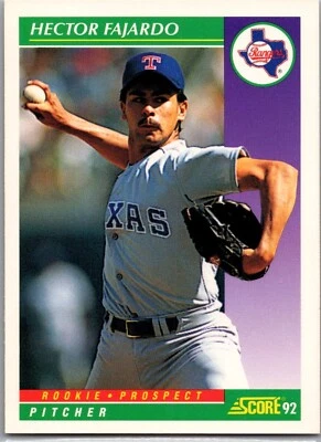 1992 Score Baseball - #842 Hector Fajardo - Image 1 of 2