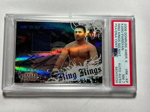 2008 Donruss Americana Karo Parisyan PSA 7  # RK-KP Ring Kings Signature Rookie