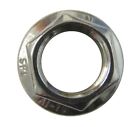 Nuts Flange Stainless Steel 8mm Thread uses 13mm Spanner (Per 20)