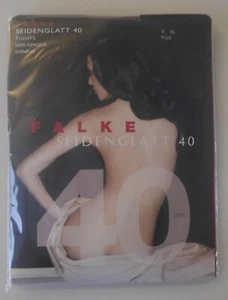 Nuevo y Emb. Orig. : Falke Liso Sedoso 40 de Los Pantis! Talla V / XL! Barro ( - Imagen 1 de 3