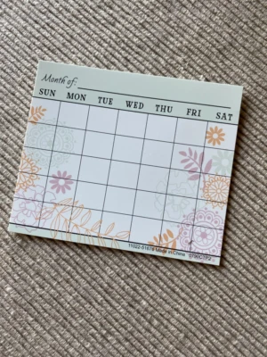 American Girl wall calendar from kitchen set for 18" doll - Image 1 of 2