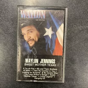 Waylon Jennings Sweet Mother Texas Country Music Album Cassette - Picture 1 of 5