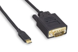 3Ft-10Ft SuperSpeed USB 3.1 Type C to SVGA HD15 Cable 10G 28 AWG Mac PC Monitor - Picture 1 of 1