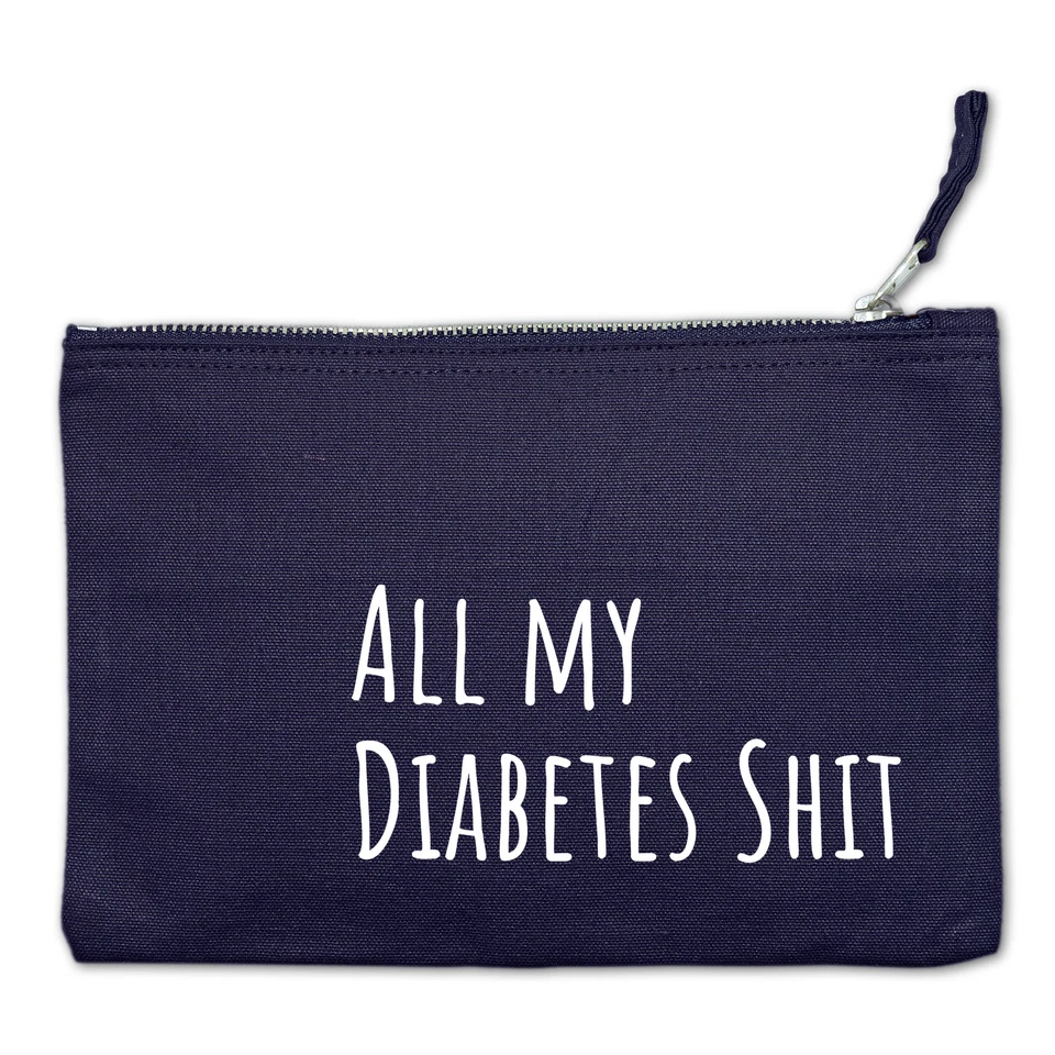 Utensilientasche für Diabetes-Zubehör ALL MY DIABETES SHIT myDili Diabetes