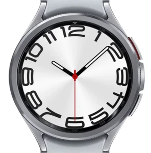 Samsung Galaxy Watch 6 Classic 47 mm (LTE/WiFi/Bluetooth) SM-R965 Argent avec Blanc - Photo 1 sur 4