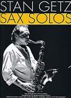 Sax Solos Stan Getz Saxophone  Book [Softcover]