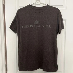 2012 Chris Cornell Songbook Acoustic Tour grau Konzert Medium Shirt Soundgarden - Bild 1 von 4