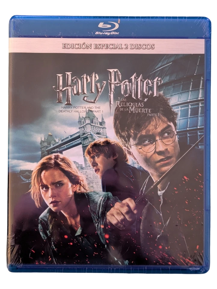 Harry Potter y las Reliquias de la Muerte - Parte 1 (Blu-ray, 2010, 2-Disc Set) - Image 1 of 2