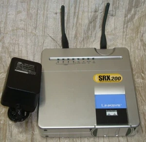 Linksys WRT54GX2 SRX 200 54 Mbps 4-Port 10/100 Wireless-G Router range expansion - Picture 1 of 5