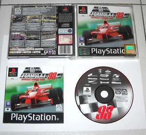 PS1 Playstation 1 FORMULA 1 98 Officially licensed game - PAL ITA E P - Imagen 1 de 1
