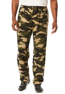 KingSize Men's Big & Tall Lightweight Jersey Side-Striped Sweatpants - Image 1 of 4