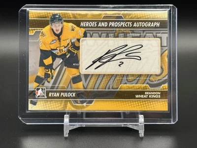 2013-14 ITG Heroes and Prospects #A-RP Ryan Pulock AU Brandon Wheat Kings - Image 1 of 2