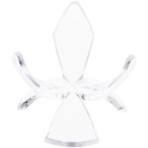 Plymor Clear Acrylic Sphere Flower Petal Display Stand, 1.875" x 2.5" x 2.5" - Picture 1 of 2