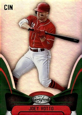2019 Panini Chronicles #15 Joey Votto Certified Green - Image 1 of 2