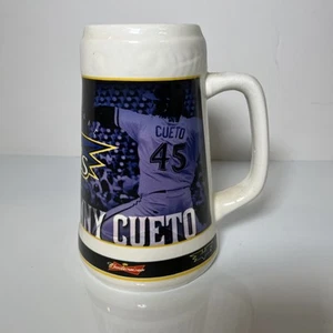 Louisville Bats Minor League Baseball Ceramic Mug Johnny Cueto #45 Collectible - Picture 1 of 5