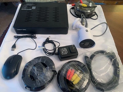 Night Owl DVR-BTD2-8 8-Channel Security DVR 1TB HDD Plus Wireing and 1 Camera - Image 1 of 4