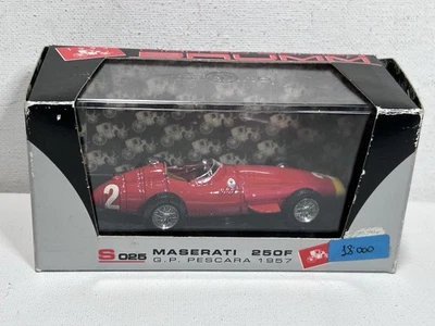 Brumm Limited Edition S025 Scala 1/43 Maserati 250F G.P. Pescara 1957 Vintage - Immagine 1 di 3