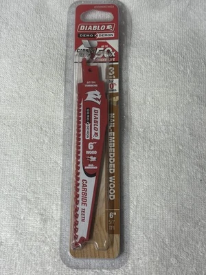 Diablo DS0606CWS3 Wood Blades 2 Packages Of Blades Total 6 Blades - Image 1 of 2