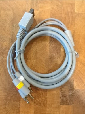 Audio Video AV Composite 3 RCA Cable for Nintendo Wii NEW US SELLER - Image 1 of 2